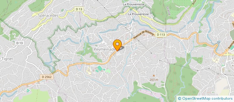 localisation de l'entreprise REPAIR'TECH à PEYMEINADE