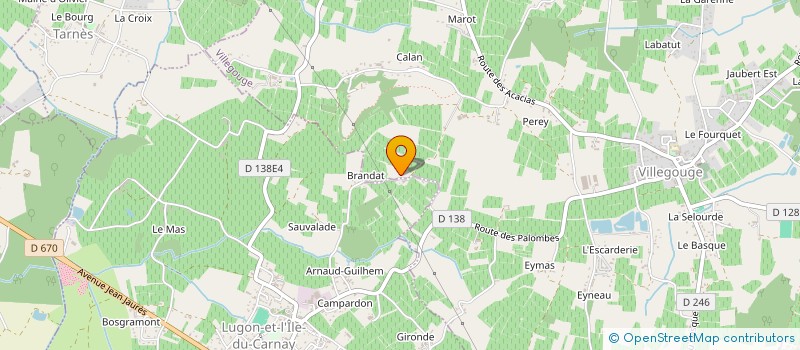 localisation de l'entreprise REPAIRES & CO  VILLEGOUGE