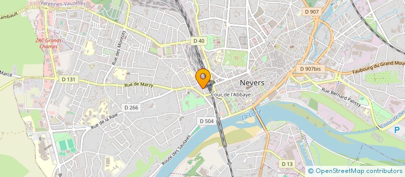 localisation de l'entreprise REPAIRS58-L'ADEPAPE DE LA NIEVRE à NEVERS