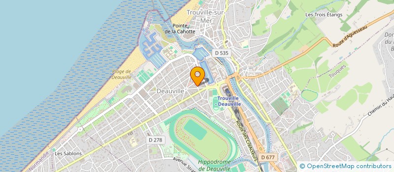 localisation de l'entreprise REPAPHONE  DEAUVILLE