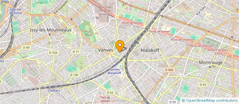 localisation de l'entreprise REPAR 2000  VANVES