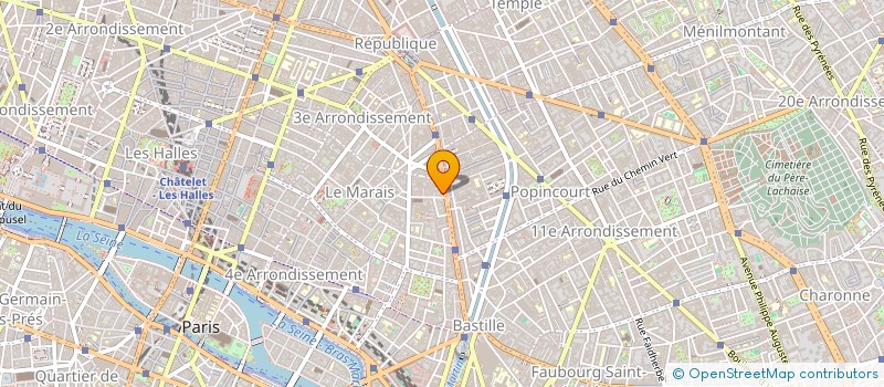 localisation de l'entreprise REPAR'ACTION à PARIS