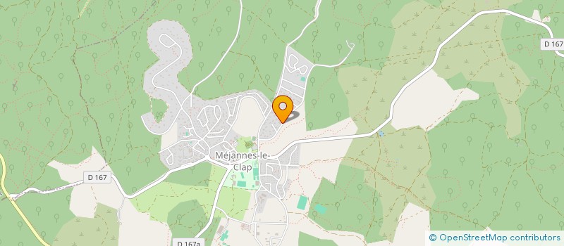 localisation de l'entreprise REPAR'AUTO 30  SAINT-PRIVAT-DE-CHAMPCLOS