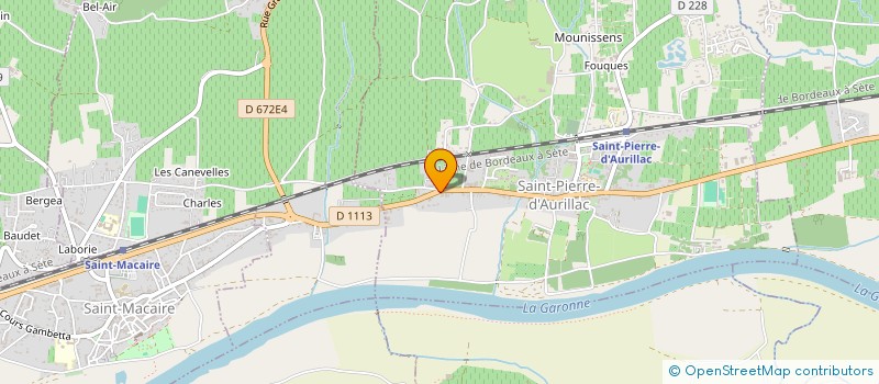 localisation de l'entreprise REPAR'AUTO à SAINT-PIERRE-D'AURILLAC