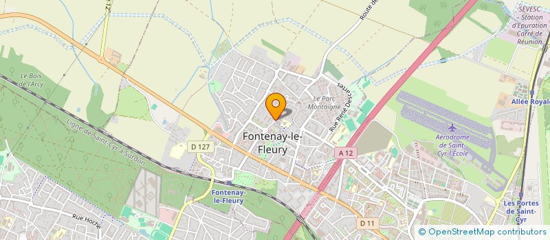 localisation de l'entreprise REPAR'AUTO à FONTENAY LE FLEURY