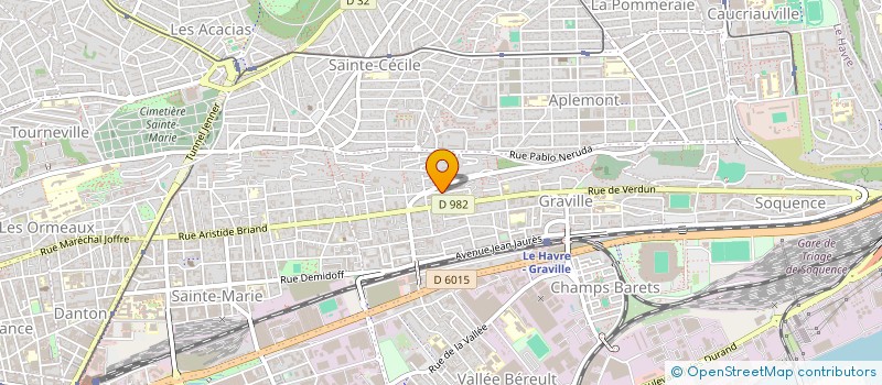 localisation de l'entreprise REPAR BRISE à LE HAVRE