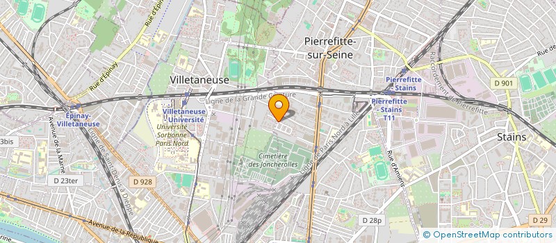 localisation de l'entreprise REPAR CYCLE à PIERREFITTE-SUR-SEINE