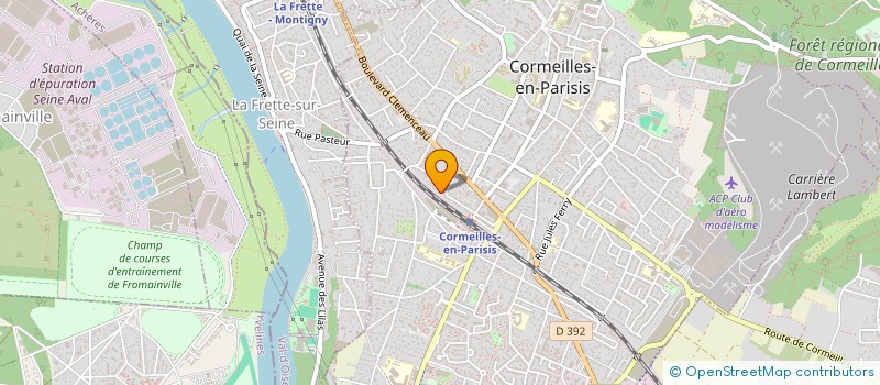 localisation de l'entreprise REPAR'ENSEMBLE à CORMEILLES-EN-PARISIS