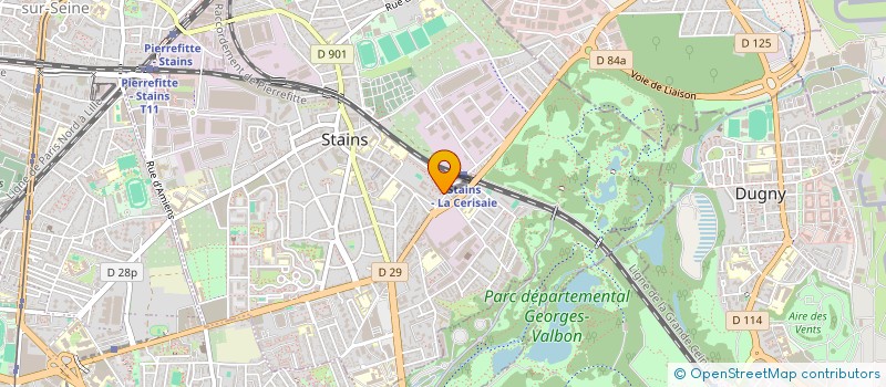 localisation de l'entreprise REPAR'INNOV  STAINS