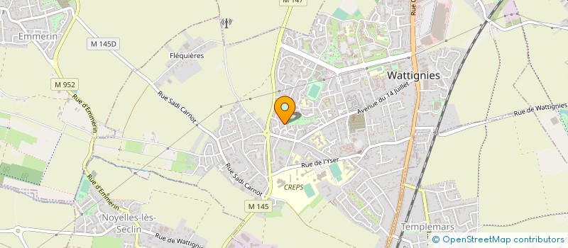 localisation de l'entreprise REPAR MENAGER à WATTIGNIES