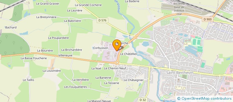 localisation de l'entreprise REPAR'PAC  SAINT-BERTHEVIN