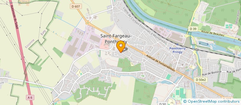 localisation de l'entreprise REPAR PHOT EXPLOITATION  SAINT-FARGEAU-PONTHIERRY