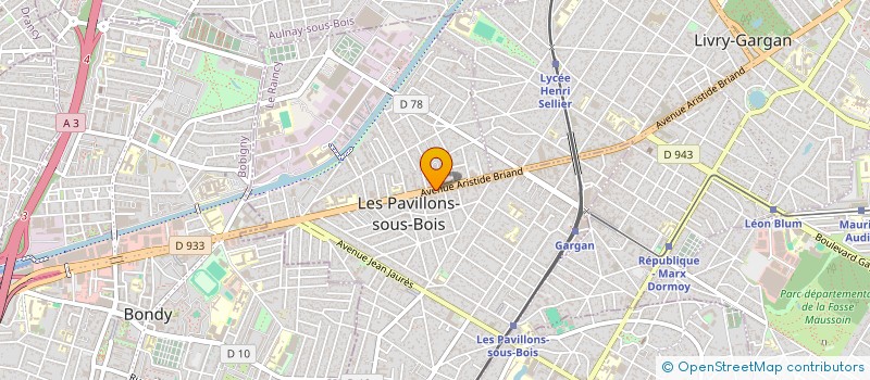 localisation de l'entreprise REPAR TECH EXPERT  LES PAVILLONS-SOUS-BOIS