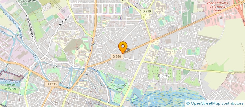 localisation de l'entreprise REPARATION ECHANGE VENTE AUTO  AMIENS