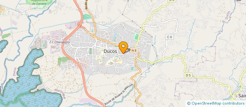 localisation de l'entreprise REPARATION PLUS  DUCOS