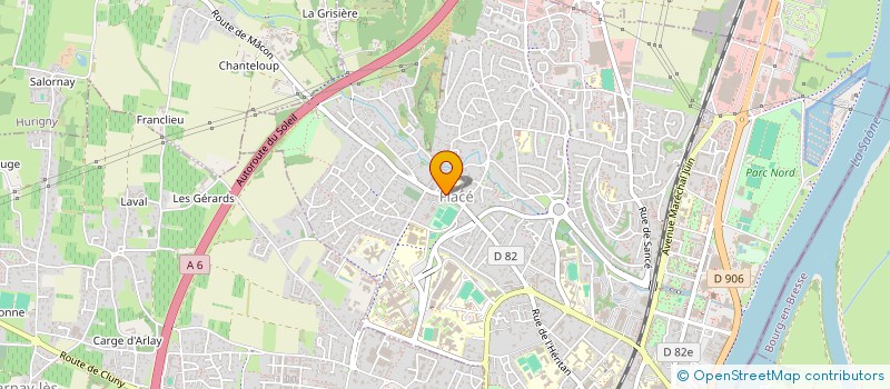 localisation de l'entreprise REPARATION-TURBINES.COM à MACON