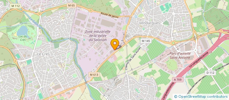 localisation de l'entreprise REPARATIONS & LOISIRS VENDARGUES à VENDARGUES