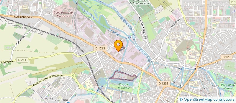 localisation de l'entreprise REPARAUTO 80 à AMIENS