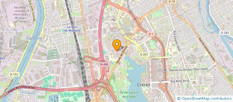 localisation de l'entreprise REPARE'BRISE  CRETEIL