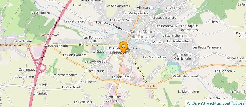 localisation de l'entreprise REPARE-ECO  SAINTE-MAURE-DE-TOURAINE