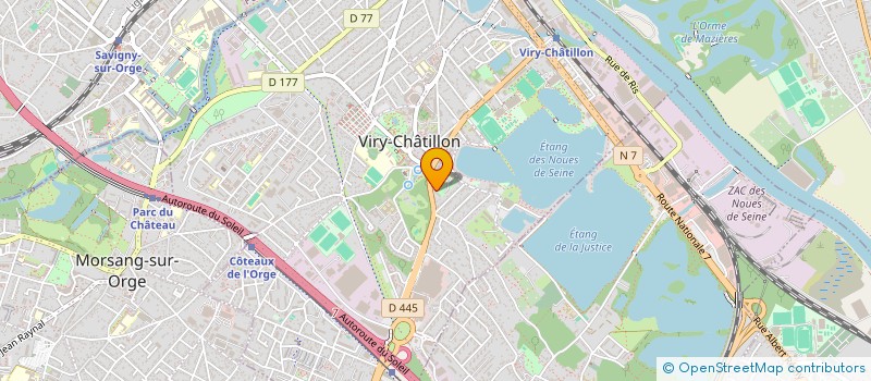 localisation de l'entreprise REPARE FAST à VIRY-CHATILLON