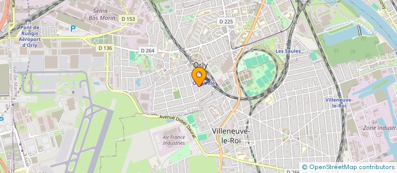 localisation de l'entreprise REPAREC à ORLY