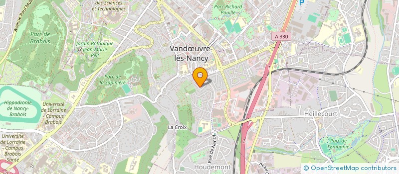 localisation de l'entreprise REPARECOEUR  VANDUVRE-LES-NANCY