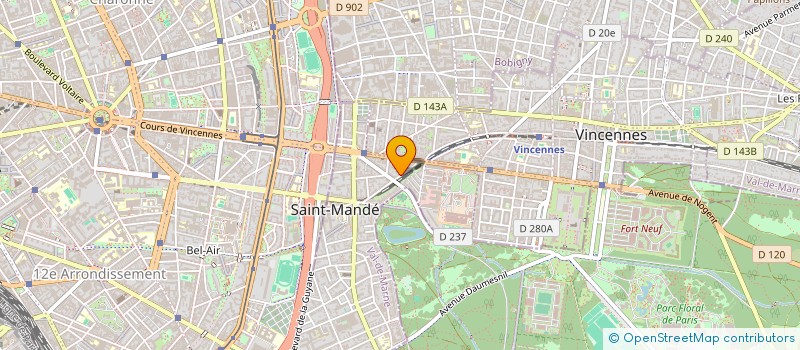 localisation de l'entreprise REPARER  SAINT-MANDE