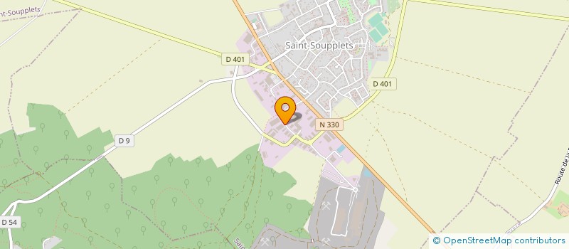 localisation de l'entreprise REPAREX à SAINT-SOUPPLETS