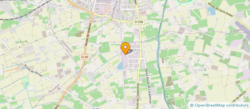 localisation de l'entreprise REPAREX FROID  PERNES LES FONTAINES