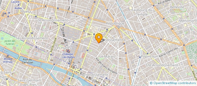 localisation de l'entreprise REPAROR à PARIS