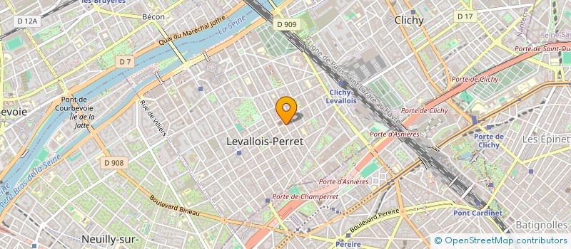 localisation de l'entreprise REPAS A FAIRE à LEVALLOIS-PERRET