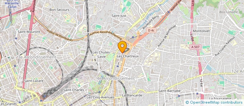 localisation de l'entreprise REPAS&CO à MARSEILLE