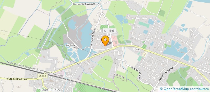 localisation de l'entreprise REPAS ET SERVICES A DOMICILE à IZON