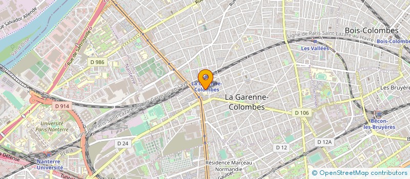 localisation de l'entreprise REPAS FINDUCIA PLAT CUISINES à LA GARENNE-COLOMBES