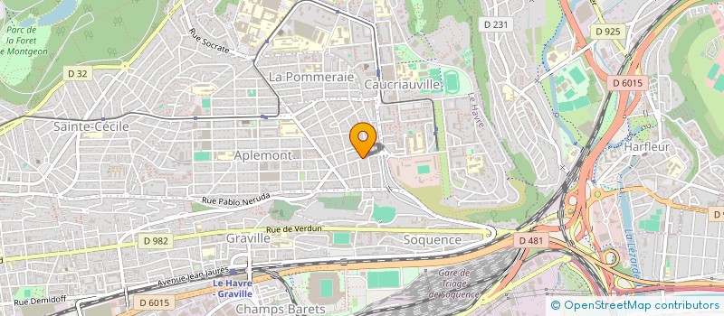 localisation de l'entreprise REPAS SENIOR à LE HAVRE