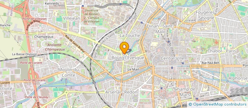 localisation de l'entreprise REPAS SERVICES  RENNES