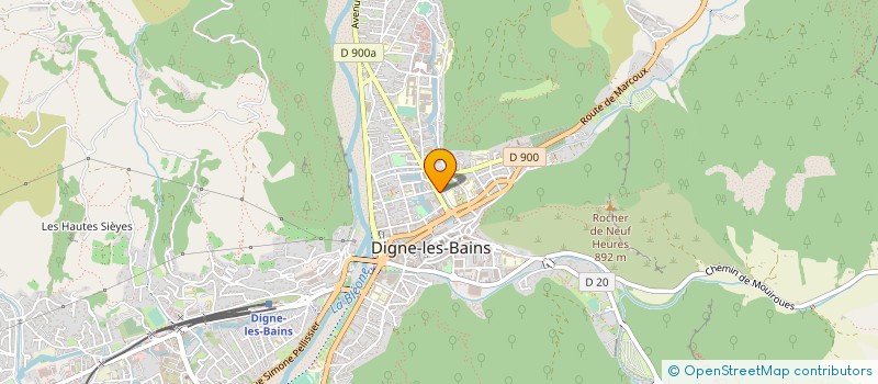 localisation de l'entreprise REPAS SERVICES PLUS à DIGNE-LES-BAINS