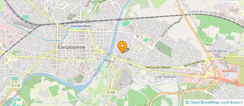 localisation de l'entreprise REPAS SPLENDEURS DE CHINE à CARCASSONNE