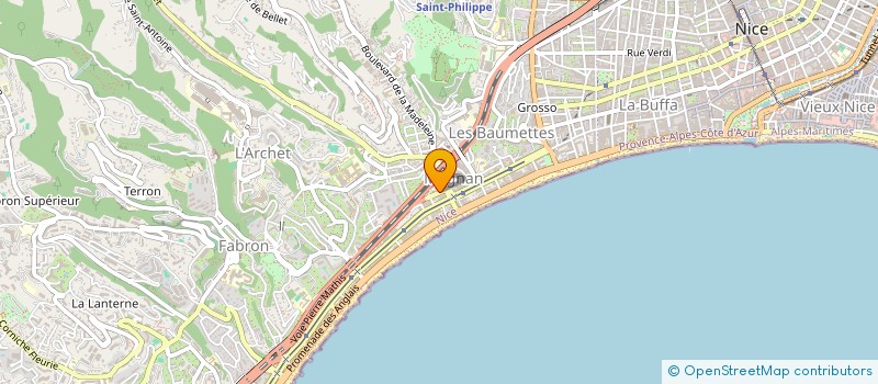 localisation de l'entreprise REPASS'AC à NICE