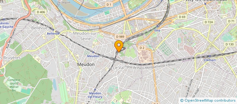 localisation de l'entreprise REPASS CLAIR à MEUDON
