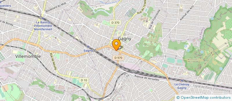 localisation de l'entreprise REPASS CLEAN à GAGNY