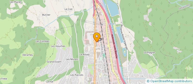 localisation de l'entreprise REPASS'N DRIVE à SALLANCHES