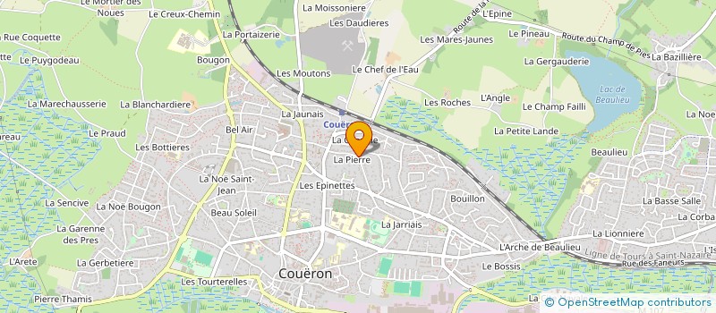 localisation de l'entreprise REPASS'OR à COUERON