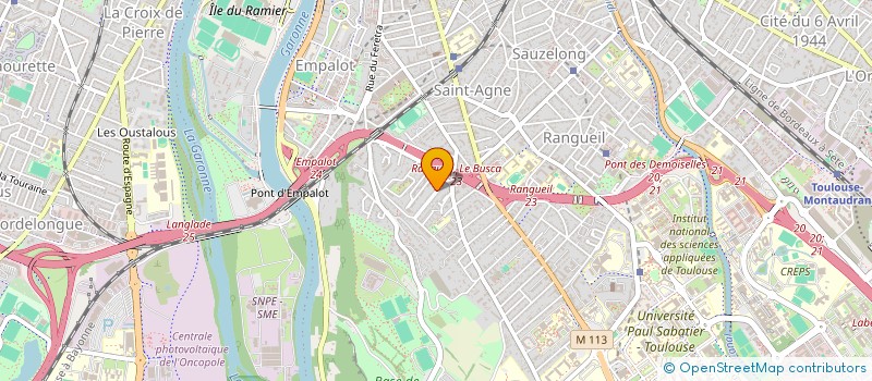 localisation de l'entreprise REPASSAGE SERVICE à TOULOUSE