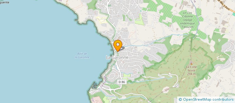 localisation de l'entreprise REPCAR  LE PRADET