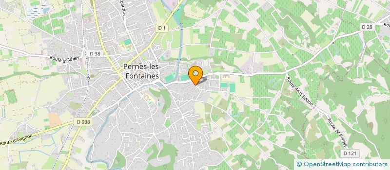 localisation de l'entreprise REPECO  PERNES-LES-FONTAINES