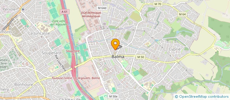 localisation de l'entreprise REPELEC à BALMA