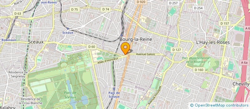 localisation de l'entreprise REPELIT ELECTRONICS à BOURG-LA-REINE