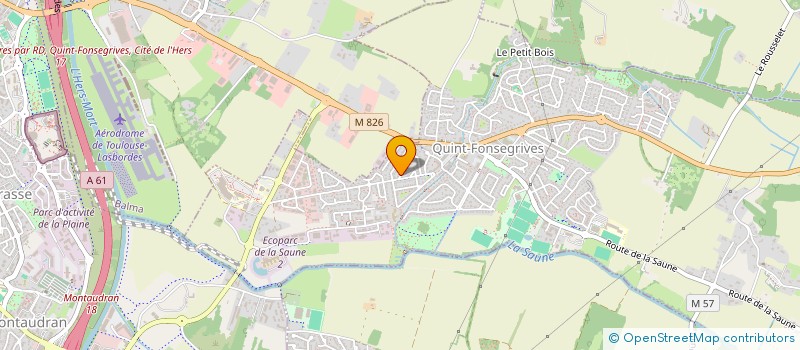 localisation de l'entreprise REPER à QUINT-FONSEGRIVES